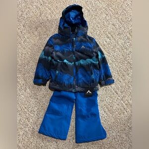 New McKinley Boys Blue Winter Jacket & Snowpant Set - Size 5 NWT